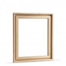 Jackson's : Ready-Made Lime Wood Frame for Panels 10x12in : 7mm Rebate : 9mm Face