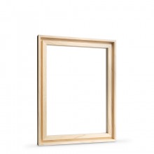 Jackson's : Ready-Made Lime Wood Frame for Panels 12x16in : 7mm Rebate : 9mm Face
