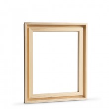 Jackson's : Ready-Made Lime Wood Frame for Panels 24x30cm (Apx.9x12in) : 7mm Rebate : 9mm Face