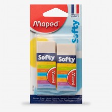 Maped : Softy Eraser : Pack of 2