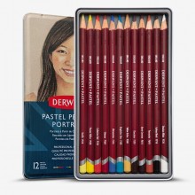 Derwent: Pastell Bleistift Set von 12 Hauttöne