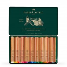 Faber Castell: Pitt Pastell Bleistift SET von 36 in Metall-Dose