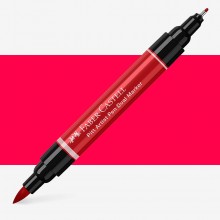 Faber Castell : Pitt Artists Pen : Dual Marker : Deep Scarlet Red (219)