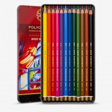 Koh-I-Noor: Becherfärbeapparat Set von 12 Künstler Coloured Pencils 3822