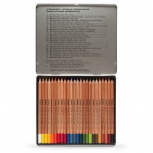 Lyra Rembrandt Aquarell Wasser löslich farbig Bleistift Set: Metall-Box 24 Stück