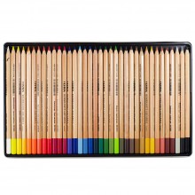 Lyra Rembrandt Aquarell Wasser löslich farbig Bleistift Set: Metall-Box 36 Stk