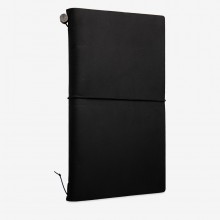 Traveler's Company : Traveler's Notebook : Leather Cover : Black