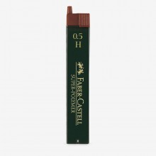 Faber-Castell : Super Polymer Pencil Leads : Pack of 12 : 0.50mm : H