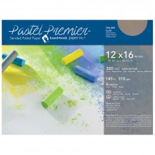 Global : Pastel Premier : Sanded Pastel Paper : Medium Grit : 12x16in : Pack of 6 : Italian Clay