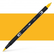 Tombow: Dual Tip Kunstmittel Brush Pen: Chrom Orange