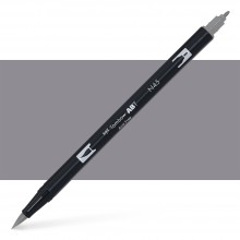 Tombow : Dual Tip Blendable Brush Pen : Cool Gray 10
