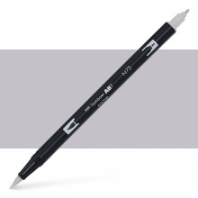 Tombow: Dual Tip Kunstmittel Brush Pen: Cool grau 3