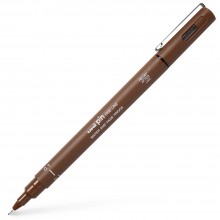 Uni : Pin Waterproof Lightfast Drawing Pen : Sepia : 0.1mm