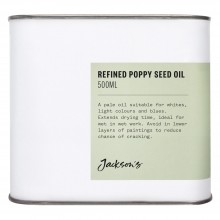Jackson's : Refined Poppy Seed Oil : 500ml