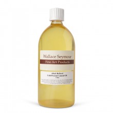 Wallace Seymour : Alkali Refined Cold Pressed Linseed Oil :1000ml