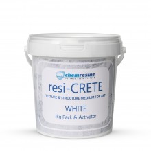 Resi-Crete : Structure / Texture Medium : 1kg : White