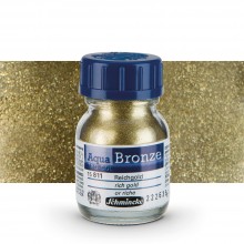 Schmincke : Aqua Bronze Powder : 20ml : Rich Gold