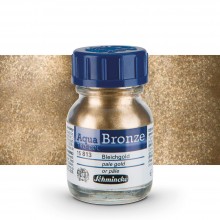 Schmincke : Aqua Bronze Powder : 20ml : Pale Gold