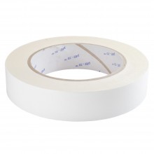 White Acid Free Adhesive Paper Tape : Single Sided : 25mm x 66m