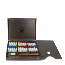 Old Holland : Classic Oil Paint : 40ml : Wooden Box Set of 30