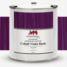 Michael Harding : Oil Paint : 1 Ltr Tin : Cobalt Violet Dark