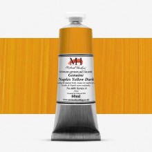Michael Harding : Oil Paint : 60ml : Genuine Naples Yellow Dark S6