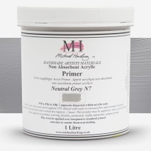 Michael Harding : Non-Absorbent Acrylic Primer : 1000ml : Neutral Grey