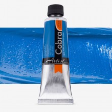 Royal Talens : Cobra Artist Water Mixable Oil Paint : 150ml : Cerulean Blue