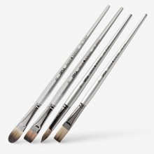 Daler Rowney : Cryla Acrylic Brushes : Long Handles : Series C20 / C25 / C30 / C35
