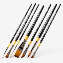 Daler Rowney : System 3 Acrylic Brushes : Short Handles