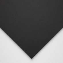 Halbmond Art Schaumstoff-Board: schwarzem Kern und Black Paper Liner: 5mm: A2