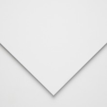 Halbmond Art Foam Board: White Multi laminiert: 3mm: 19.5x27.5 cm