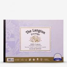 Daler Rowney : Langton : Prestige : Watercolour Paper : Glued : 10x14in : Rough