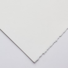 Stonehenge Papier: Weiß 90lb (250gsm), 22x30in. (56x76cm) glatte, makellose, leicht melierte Oberfläche Pergament zu ähneln. 100 % Baumwollfasern, säurefreie, zwei Deckle Ränder.