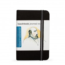 Hand Book Journal Company : Drawing Journal : 5.5x3.5in : Portrait : Ivory Black