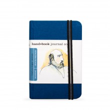 Hand Book Journal Company : Drawing Journal : 5.5x3.5in (Apx.14x9cm) : Portrait : Ultramarine Blue