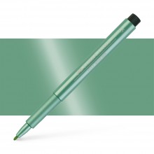 Faber-Castell : Pitt : Artist Pen : Metallic Green