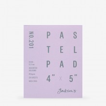 Jackson's : Pastel Paper : Pad : 165gsm : 20 Sheets : Assorted Colours : 4x5in