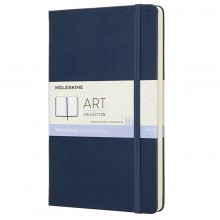 Moleskine : Art Collection : Sketchbook : 165gsm : Hard Cover : 13x21cm : Sapphire Blue