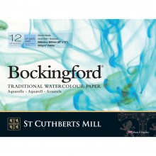 Bockingford : Glued Pad : 15x20in : 300gsm : 12 Sheets : Not