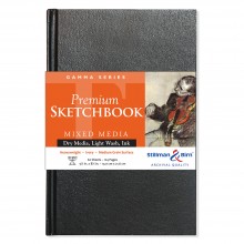 Stillman & Birn: Gamma Sketchbook 5,5 x 8,5 in Hardcover 150gsm - Elfenbein Vellum