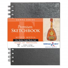 Stillman & Birn: Gamma Sketchbook 6 x 8 in Spiralhefte 150gsm - Elfenbein Vellum