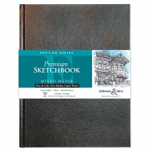 Stillman & Birn: Epsilon-Sketchbook 8,25 x 11,75 in (A4) Hardcover 150gsm - natürliche weiß glatt