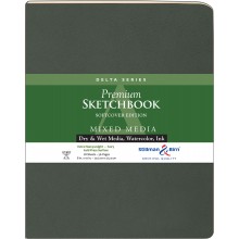 Stillman & Birn : Delta Softcover Sketchbook : 270gsm : Cold Press : 8x10in (20x25cm) : Portrait