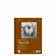 Strathmore : 400 Series : Spiral Sketch Pad : 89gsm : 100 Sheets : A5