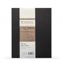 Strathmore : 400 Series : Softcover Toned Tan Mixed Media Sketchbook : 48 Pages : 7.75x9.75in