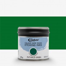 Caligo Safe Wash Radierung Tinte 250g Zinn Phthalo grün