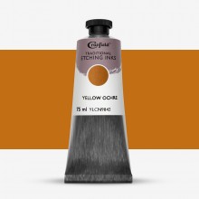 Cranfield : Traditional Etching Ink : 75ml : Yellow Ochre