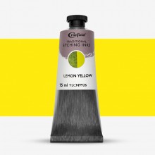 Cranfield : Traditional Etching Ink : 75ml : Lemon Yellow