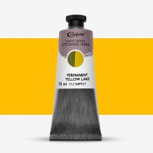 Cranfield : Traditional Etching Ink : 75ml : Permanent Yellow Lake